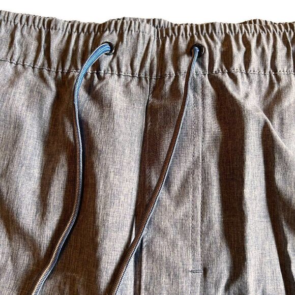 Eddie Bauer indigo blue pull on stretch poly men's shorts 3XL - Picture 2 of 11